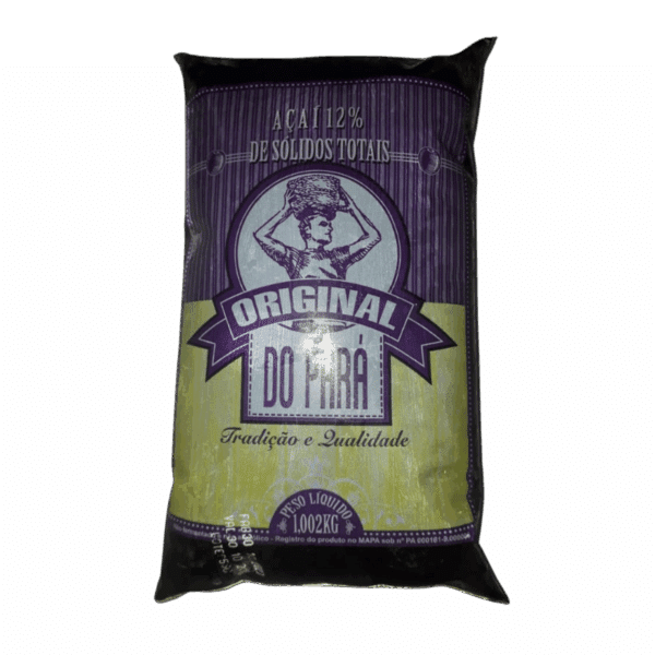 Polpa de Açaí 12% Original do Pará