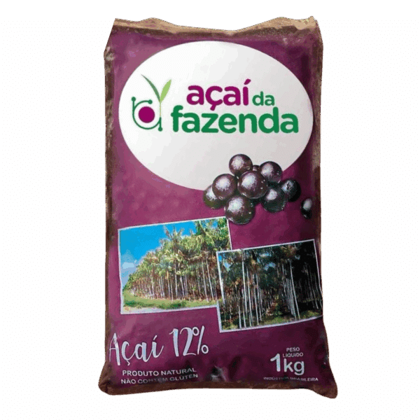 Polpa De Açaí 12% Açaí da Fazenda